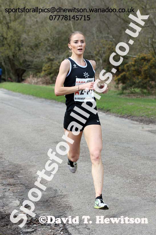 Senior womens English National 6 Stage Road Relay, 2016 English National 12 and 6 Stage Road Relays, Sutton Coldfield, Birmingham. Photo: David T. Hewitson/Sports for All Pics